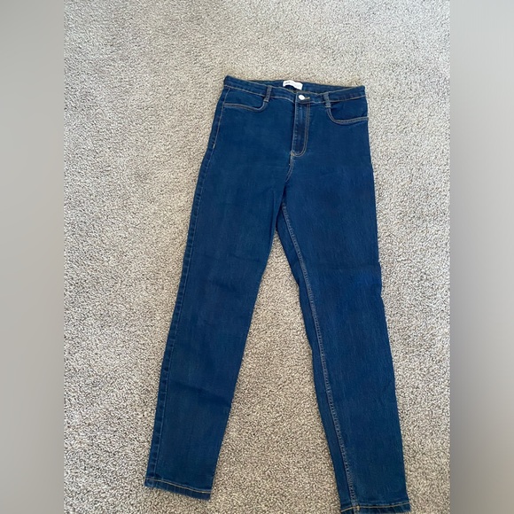 ZARA Skinny Blue Jegging in size 10 - Picture 3 of 4